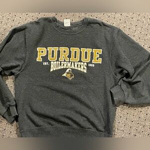 Vintage Purdue Boilermaker crew neck sweatshirt.